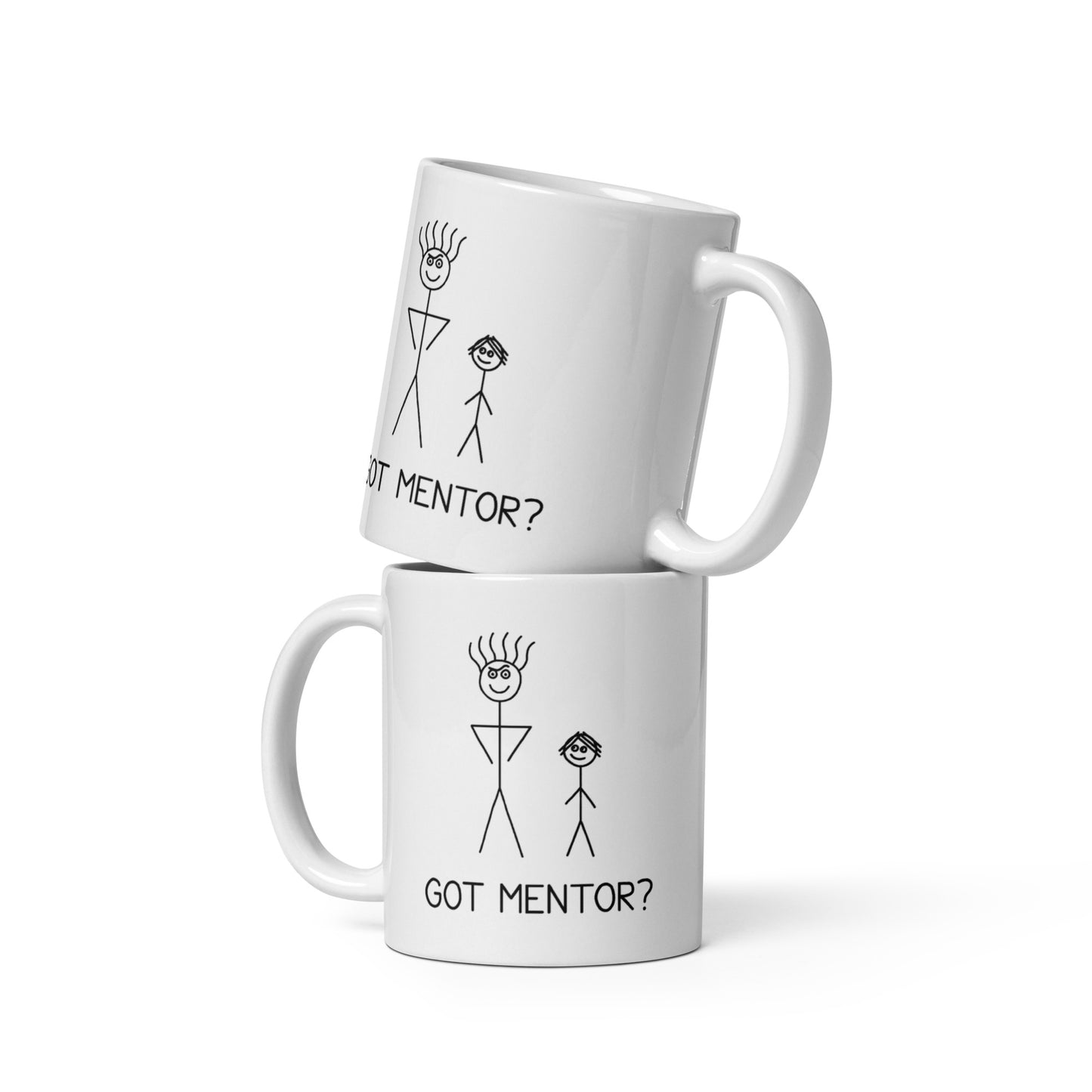 Got Mentor? - White glossy mug