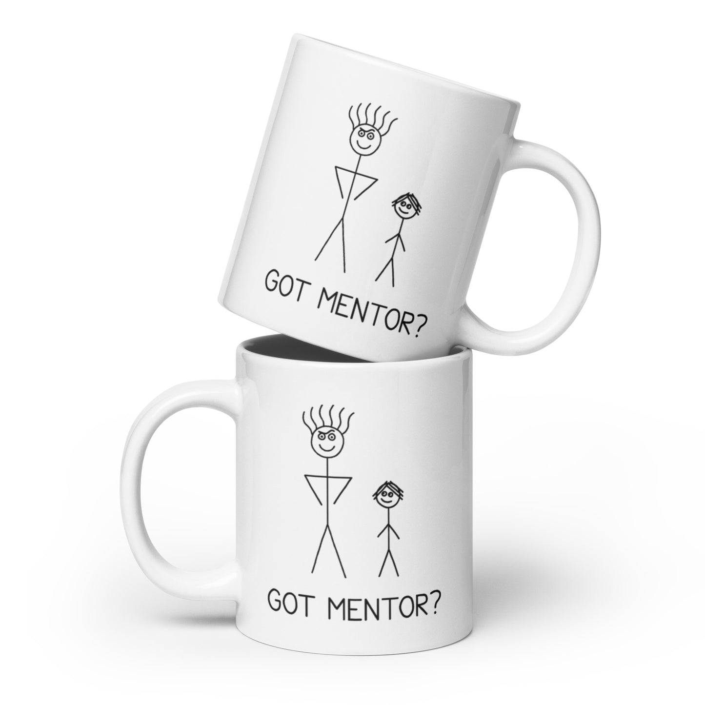 Got Mentor? - White glossy mug